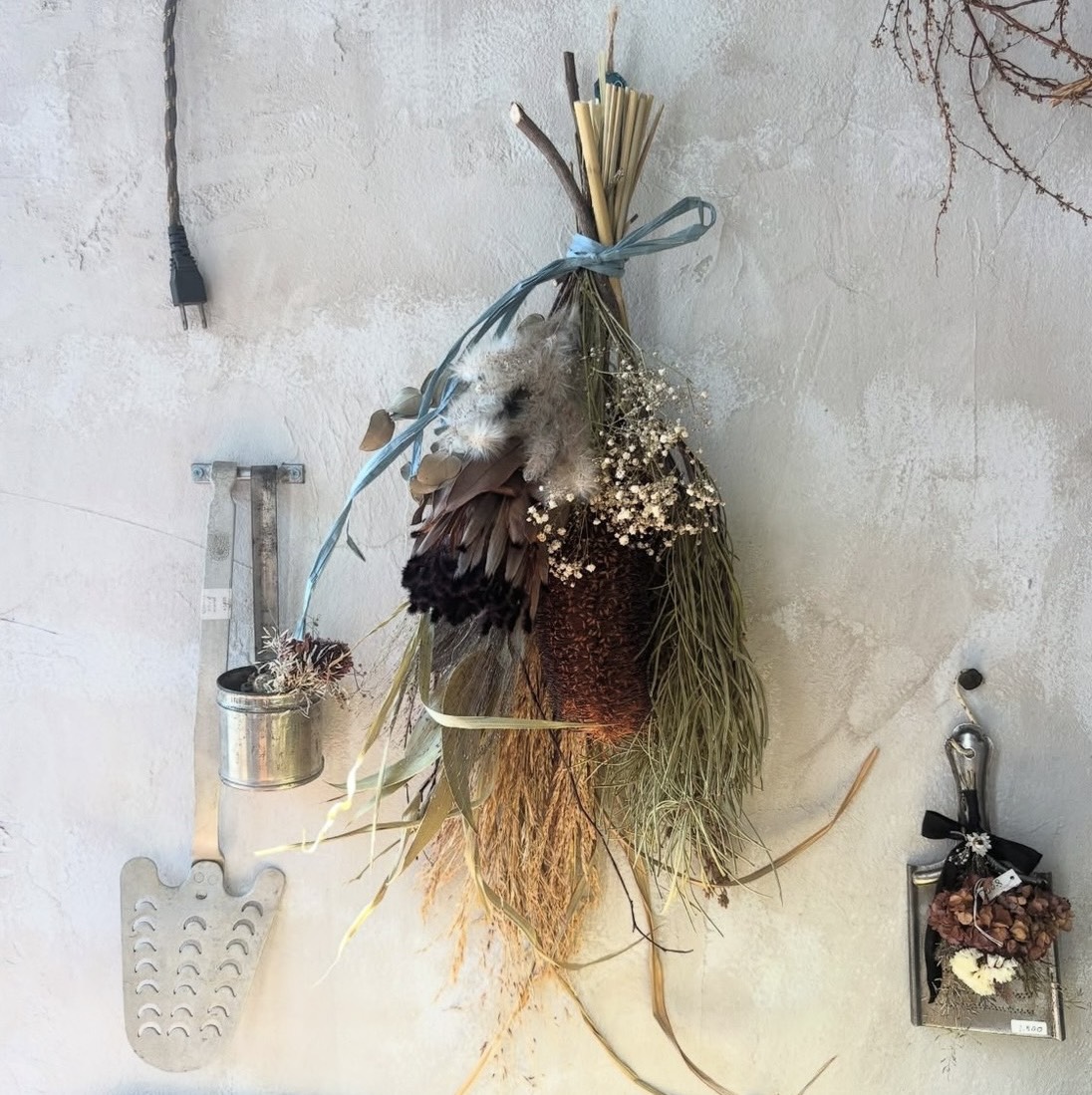 ドライフラワーの制作・ディスプレイ